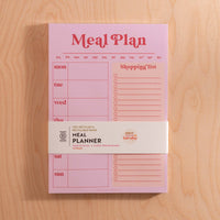 meal plan in pink